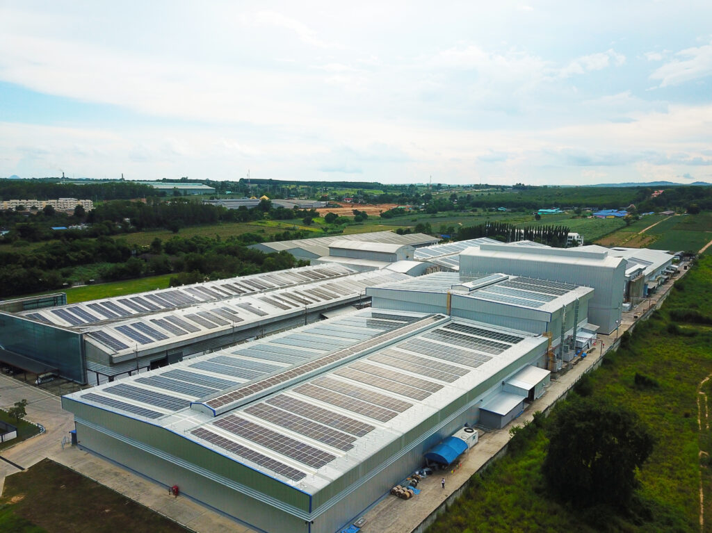 ระบบ Solar Rooftop สำหรับโรงงาน